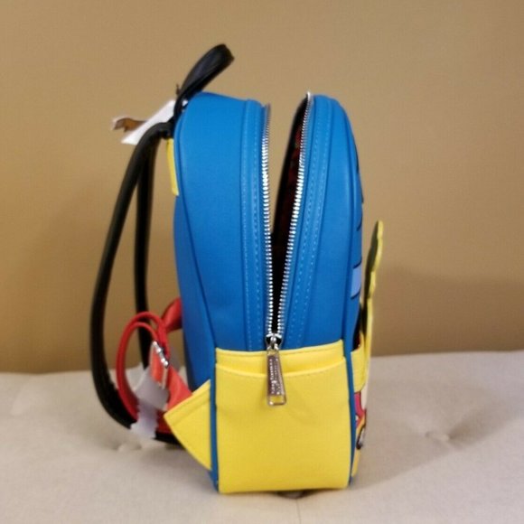 Loungefly the Beatles Yellow Submarine Mini Backpack All you Need is Love NEW
